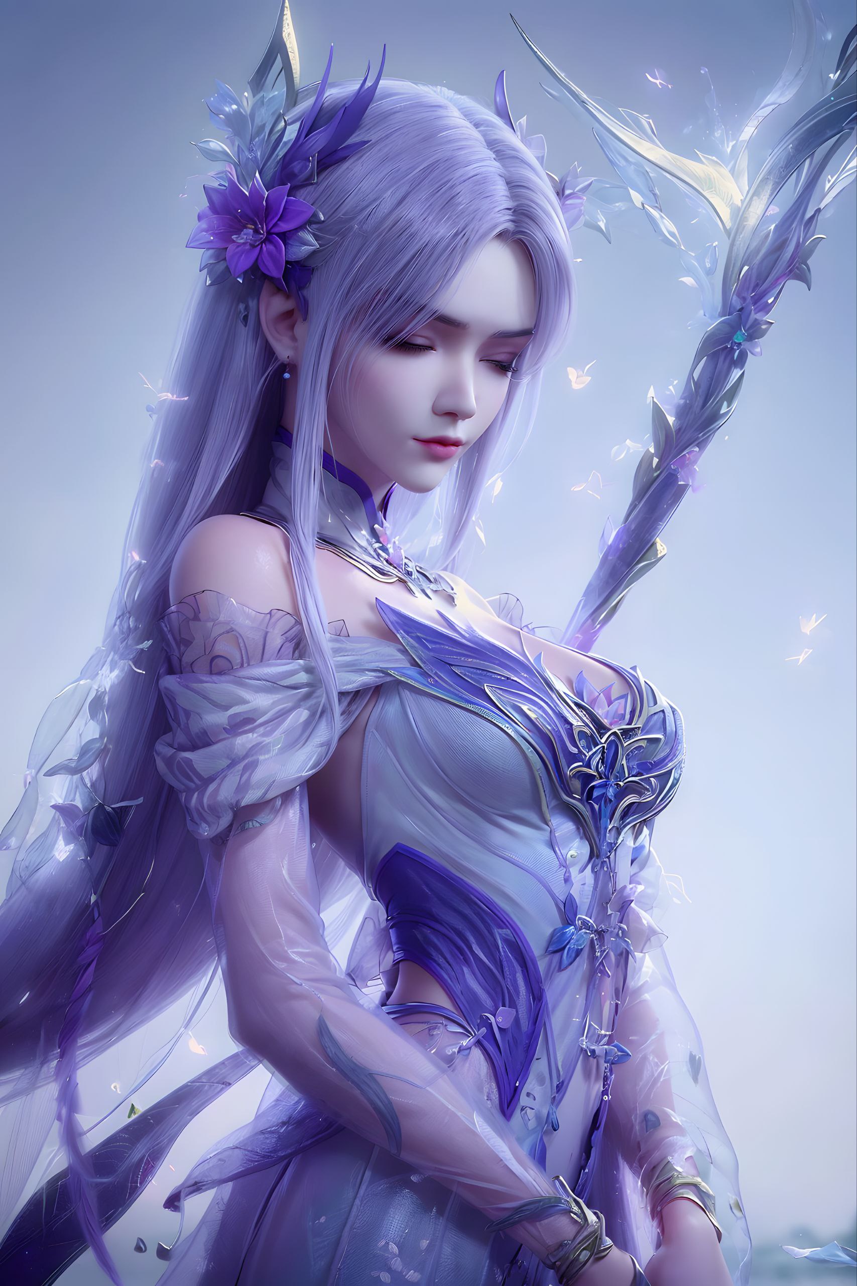 大胆的画面